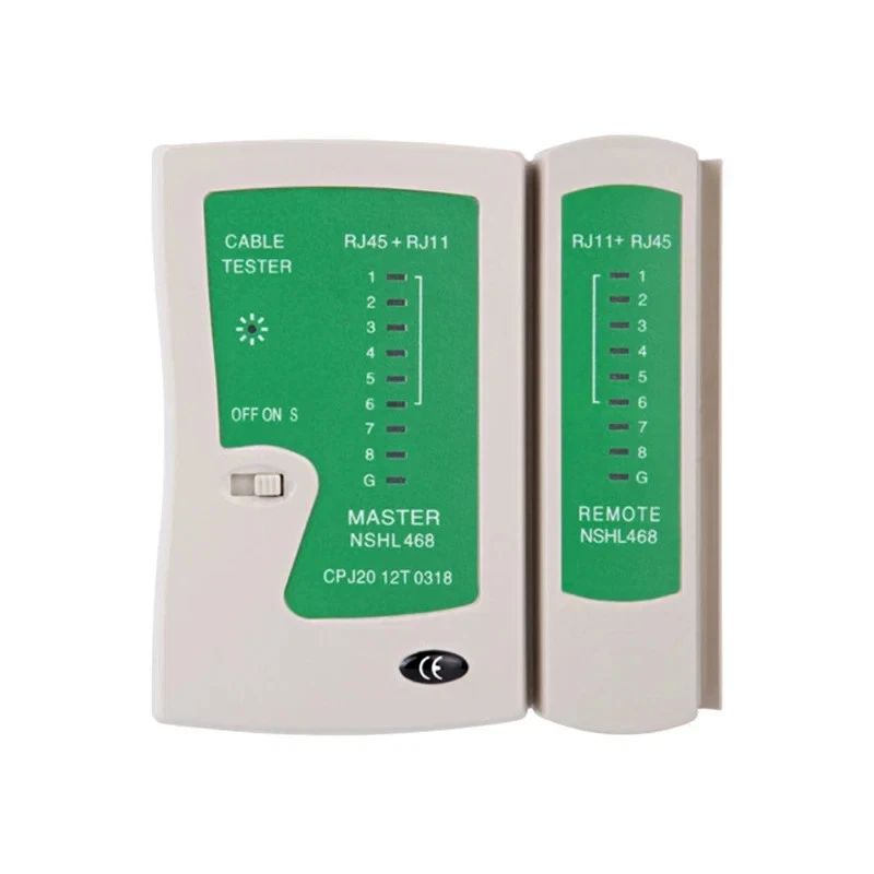 RJ45 and RJ11 network cable tester