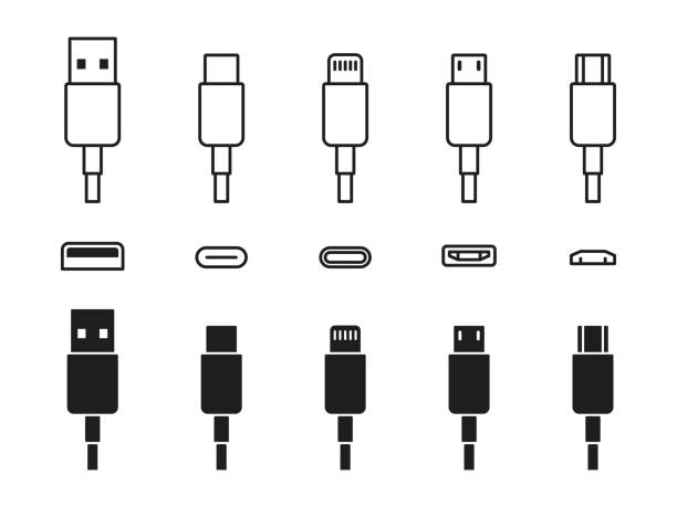 USB cable connector types